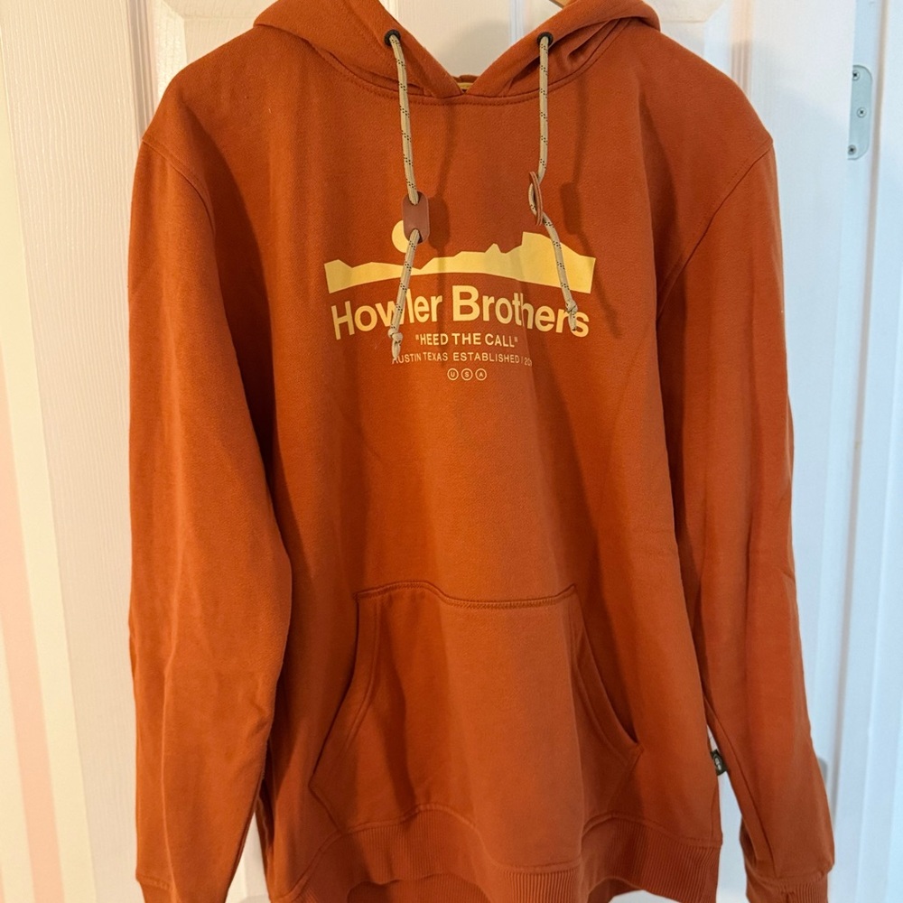 Howler Brothers Burnt Orange Hoodie